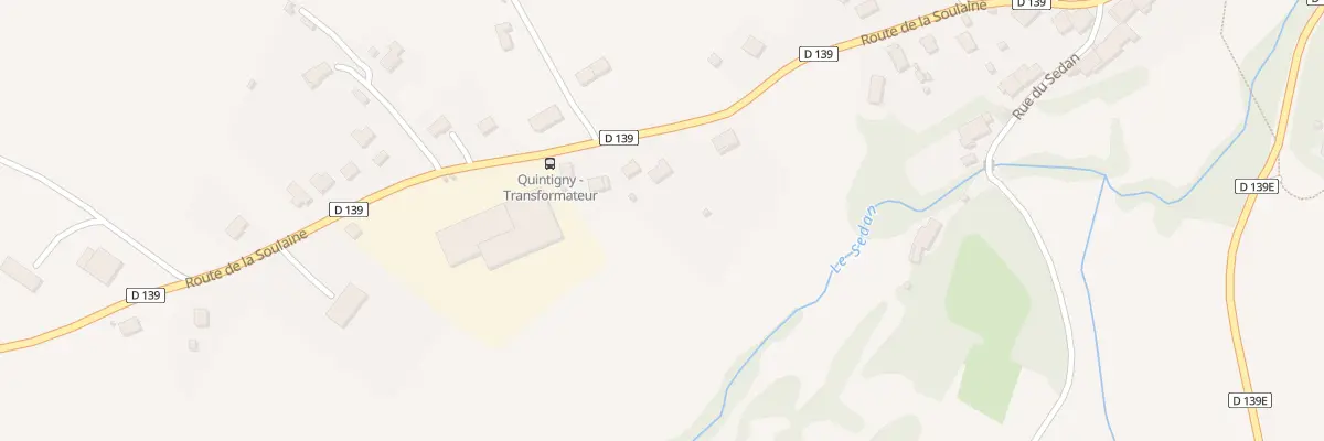 Plan du 299 Rte de la Soulaine à Quintigny