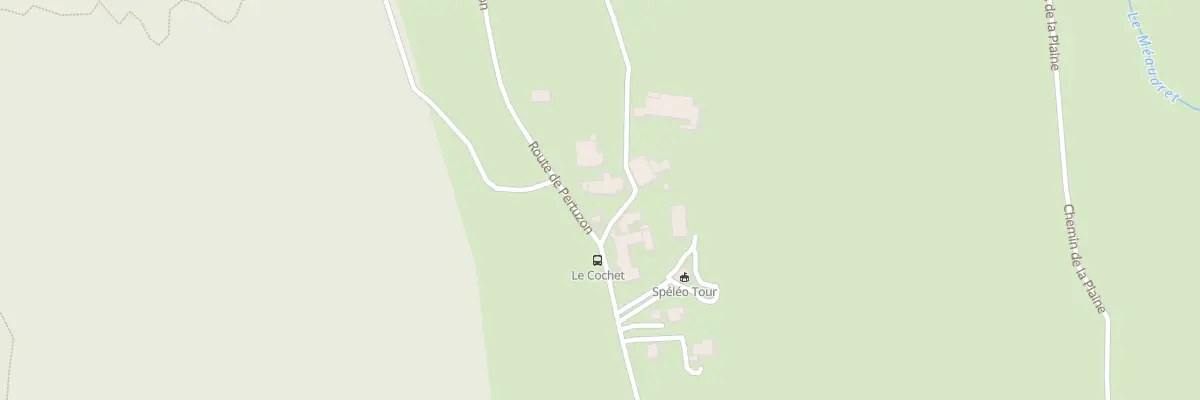 Plan du 45 Che de Cochet à Autrans-Méaudre en Vercors