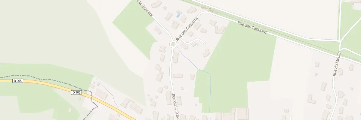 Plan du 7 Rue de la Gravière à Nevy-lès-Dole