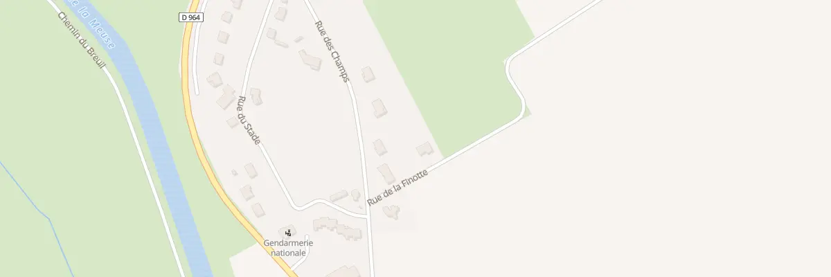 Plan du 1 Rue de la Finotte à Lacroix-sur-Meuse