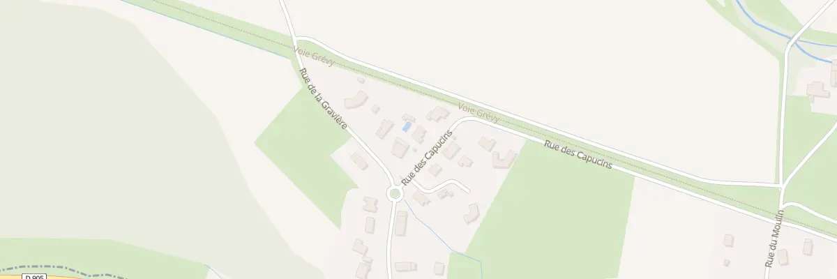 Plan du 4 Rue des Capucins à Nevy-lès-Dole