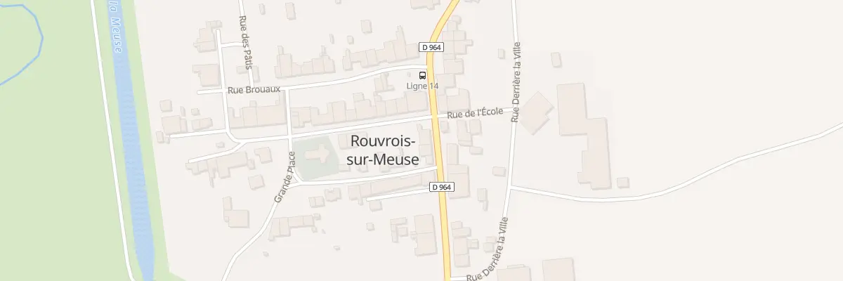Plan du 11 Rue Principale à Rouvrois-sur-Meuse