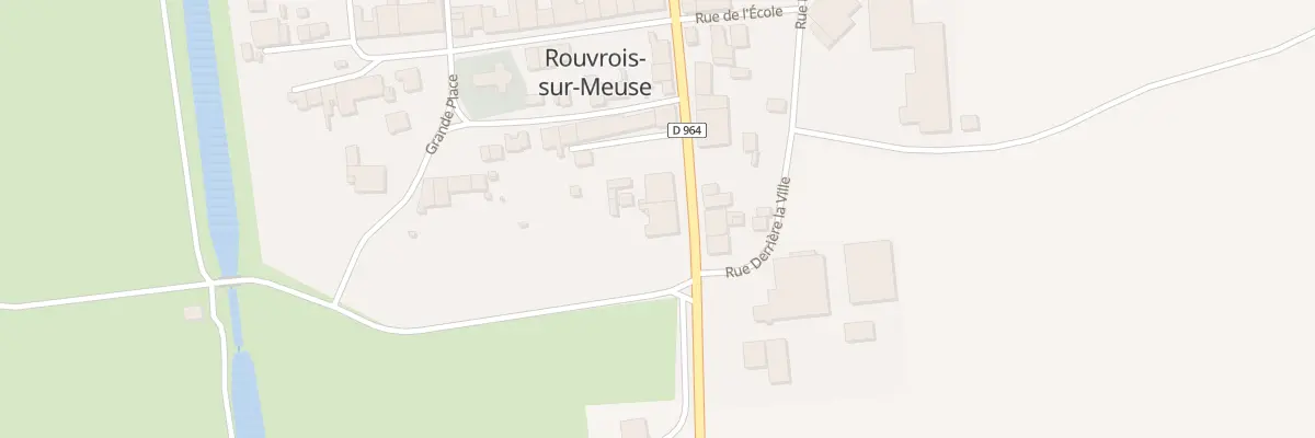 Plan du 1 Rue Principale à Rouvrois-sur-Meuse