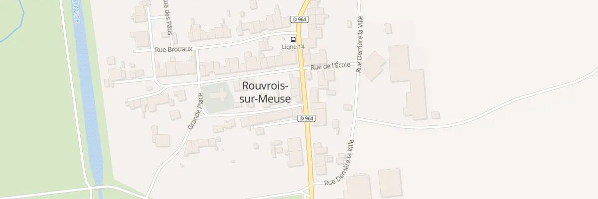 Plan du 7 Rue Principale à Rouvrois-sur-Meuse