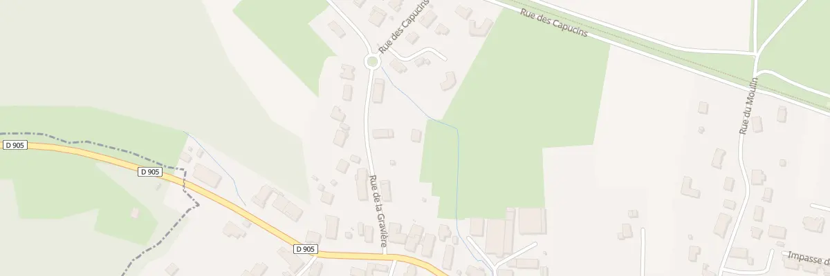 Plan du 5 Rue de la Gravière à Nevy-lès-Dole