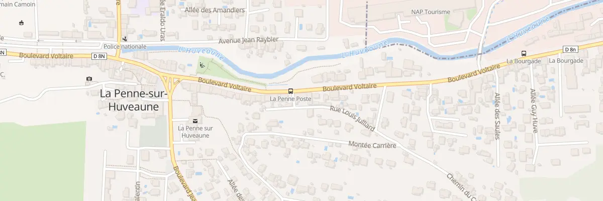 Plan du 5A Rue Louis Julliard à La Penne-sur-Huveaune