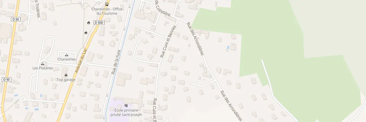 Plan du 60 Rue des Arrondières à Charavines