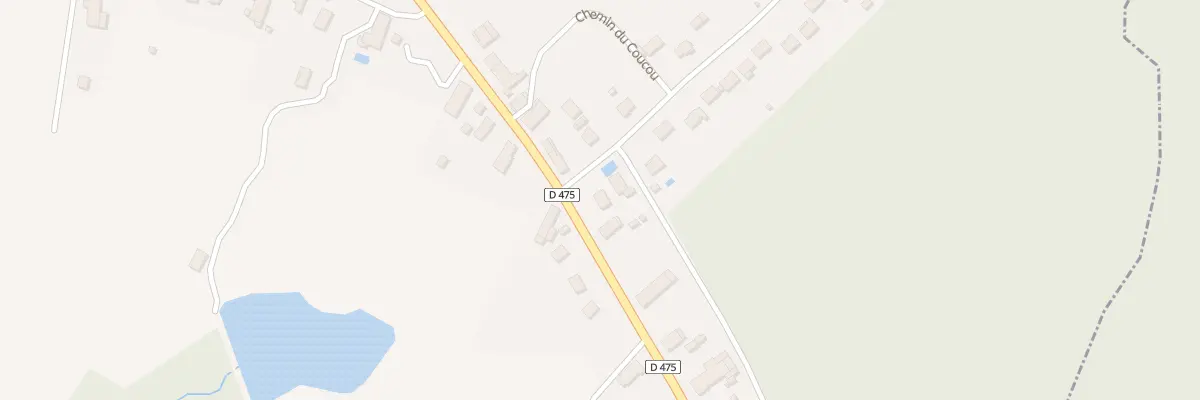 Plan du 2 Rue des Echeillerets à Augerans