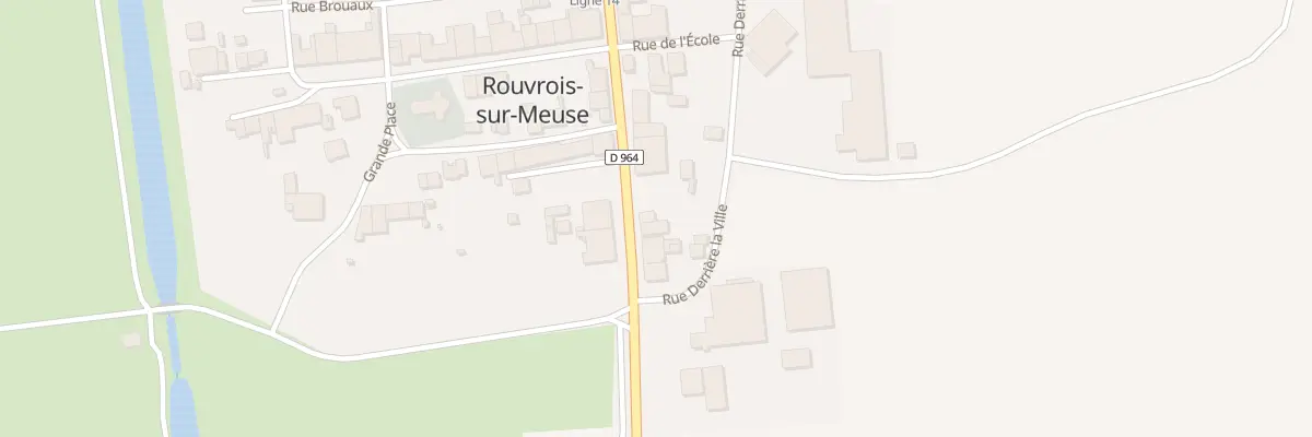 Plan du 6 Rue Principale à Rouvrois-sur-Meuse