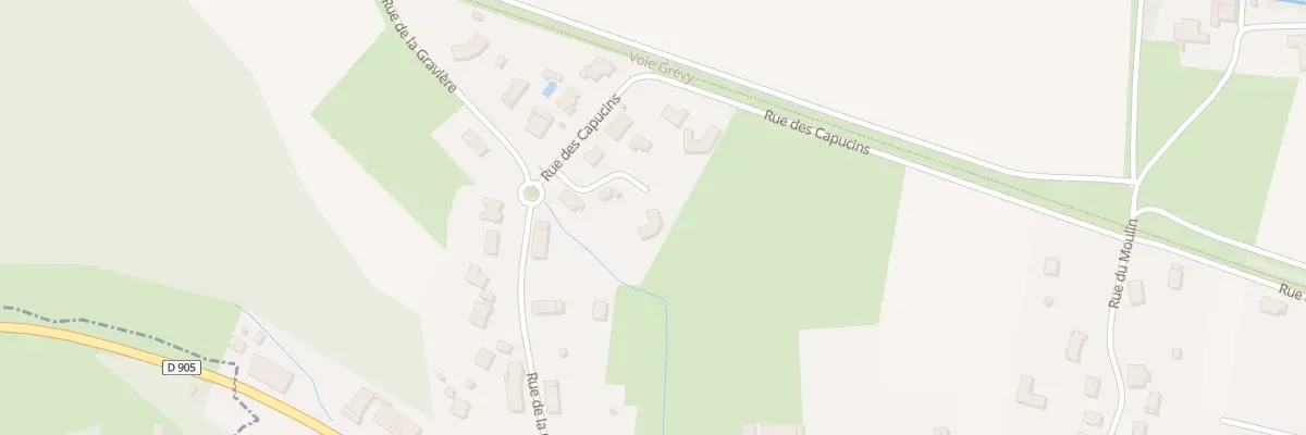 Plan du 3 Rue des Capucins à Nevy-lès-Dole