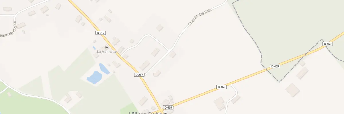 Plan du 4 Che des Bois à Villers-Robert