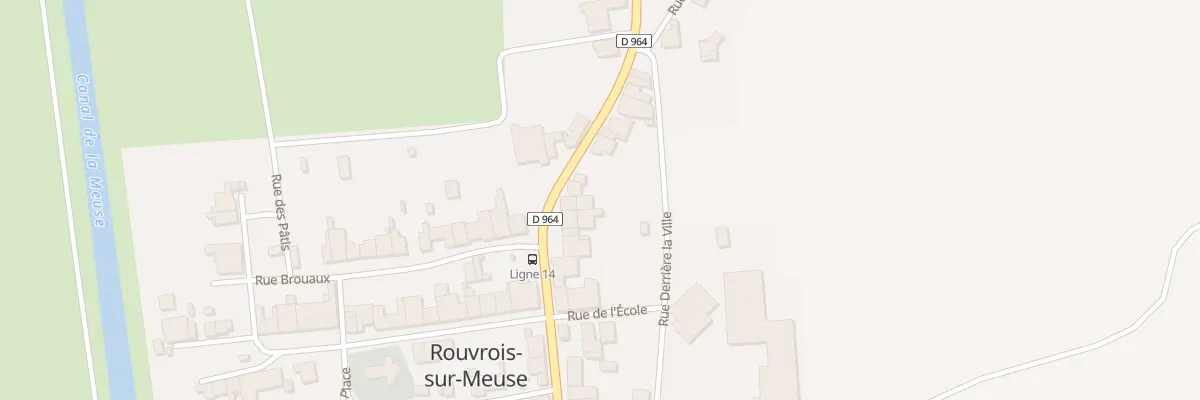 Plan du 18 Rue Principale à Rouvrois-sur-Meuse