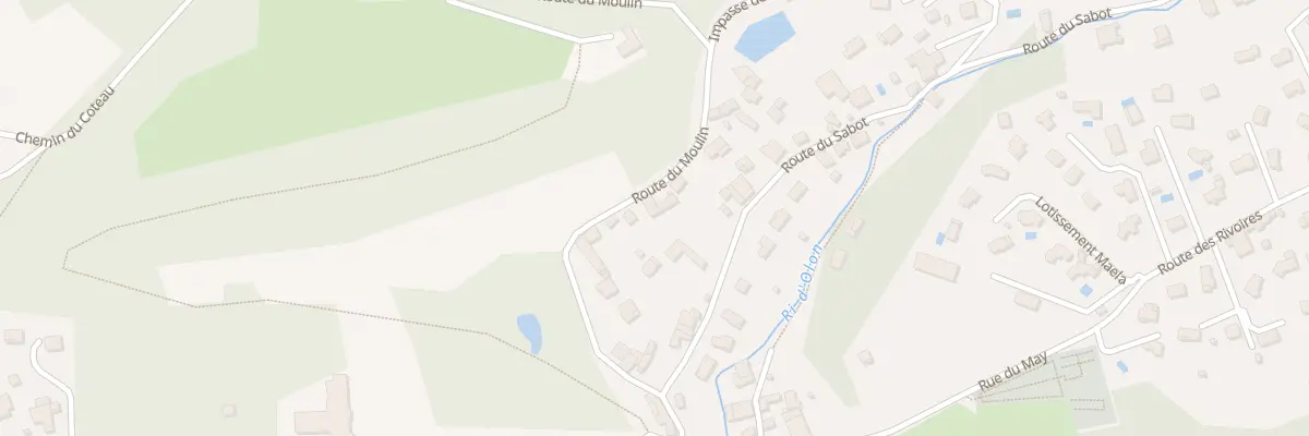 Plan du 5135 Rte du Moulin à Vourey