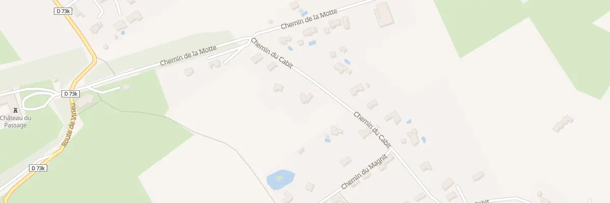 Plan du 8 Che du Cabit au Passage