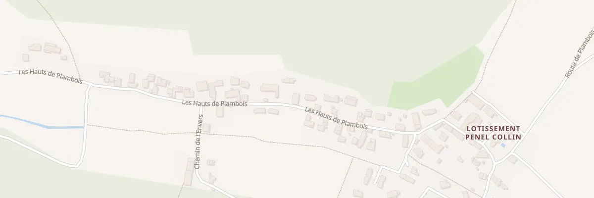 Plan du 380 Le Haut Plambois à Apprieu