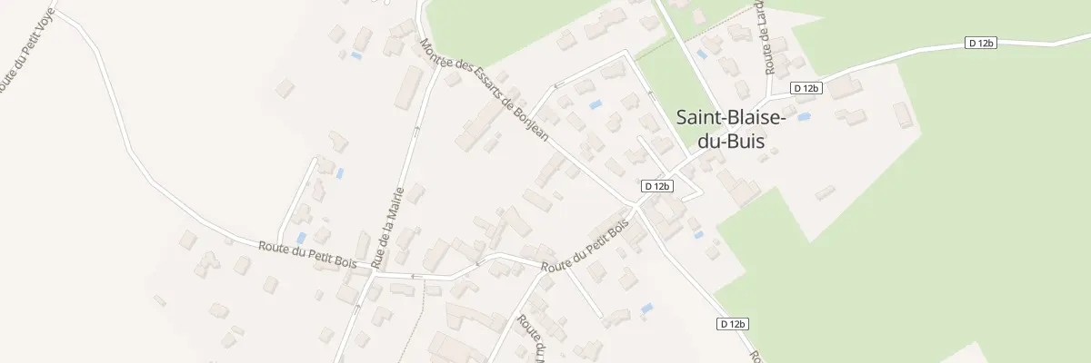 Plan du 9999 Mte des Essarts de Bonjean à Saint-Blaise-du-Buis