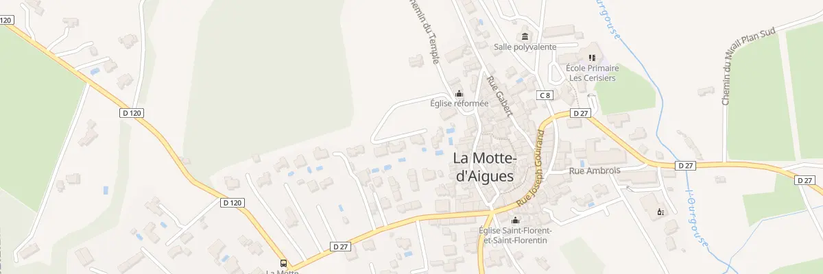 Plan du 6698F Pl du Temple à La Motte-d’Aigues