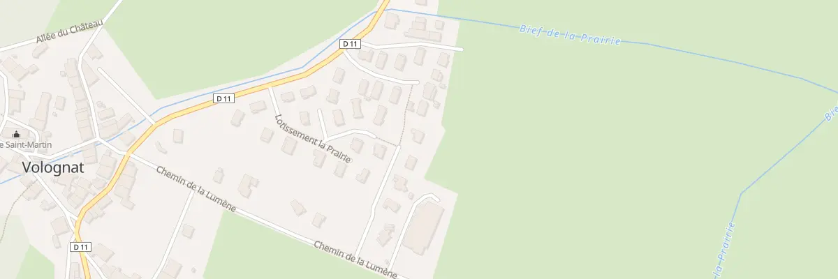 Plan du 5A Che de la Lumène à Nurieux-Volognat