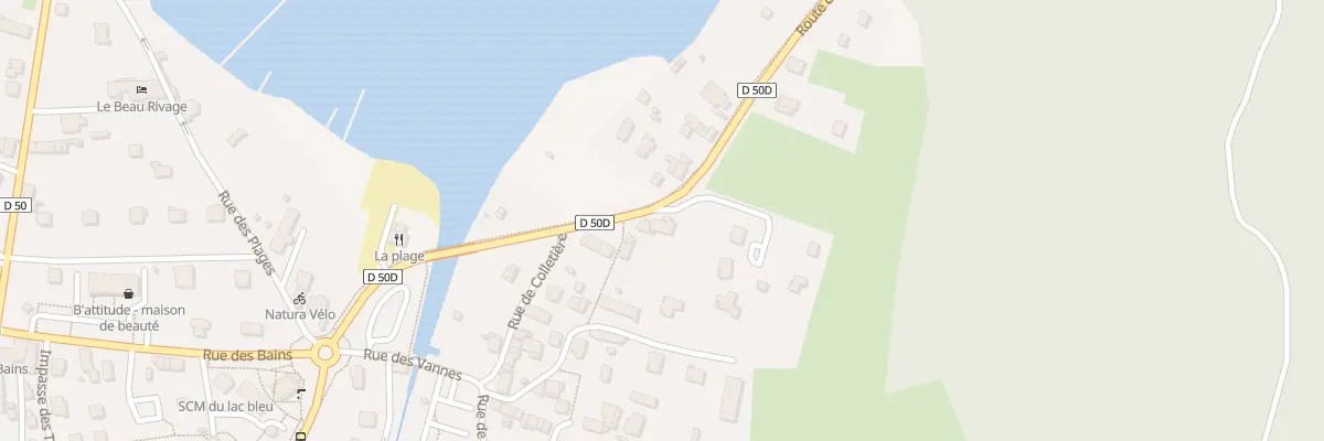 Plan du 270 Rte de Bilieu à Charavines