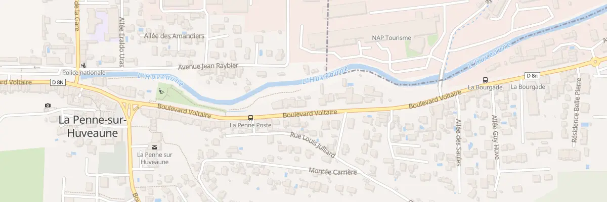 Plan du 209 Bd Voltaire à La Penne-sur-Huveaune