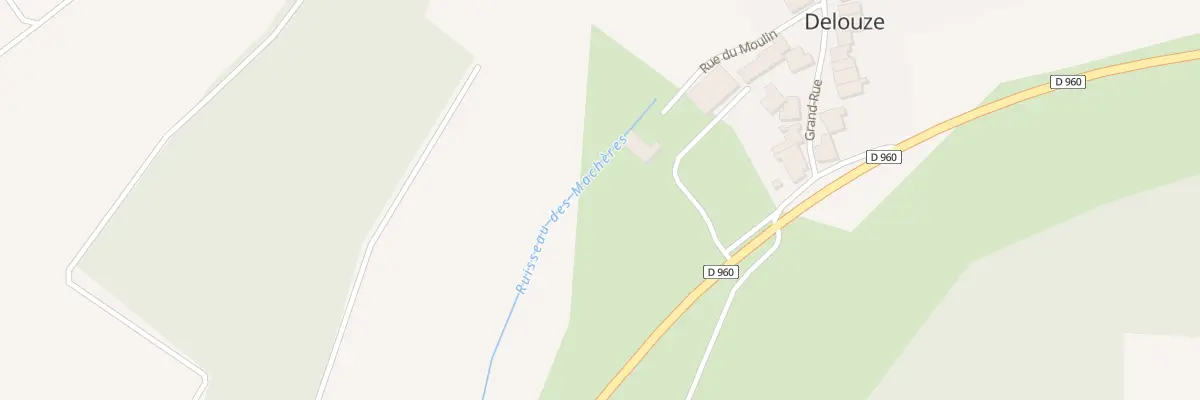 Plan du 9001 Ferme du Moulin à Delouze-Rosières
