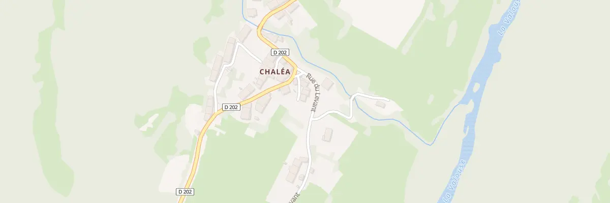 Plan du 7 Imp du Calvaire à Thoirette-Coisia