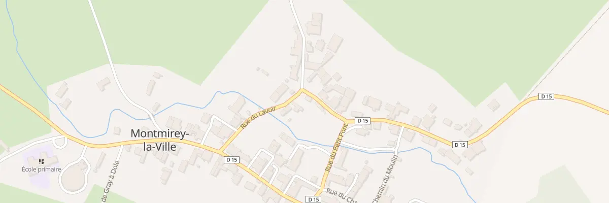 Plan du 2 Rue de Montmirey le Chateau à Montmirey-la-Ville