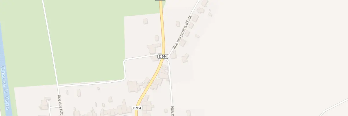 Plan du 2 Rue des Jardins d’Eole à Rouvrois-sur-Meuse