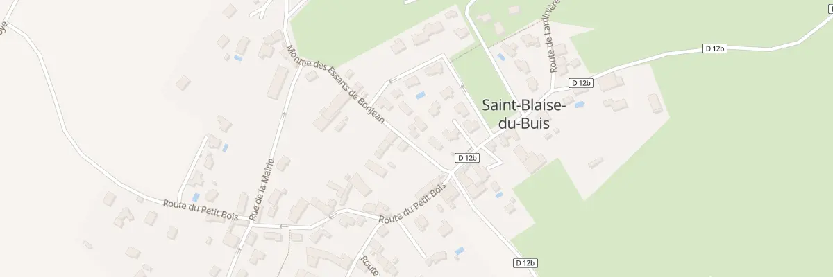 Plan du 70 Mte des Essarts de Bonjean à Saint-Blaise-du-Buis