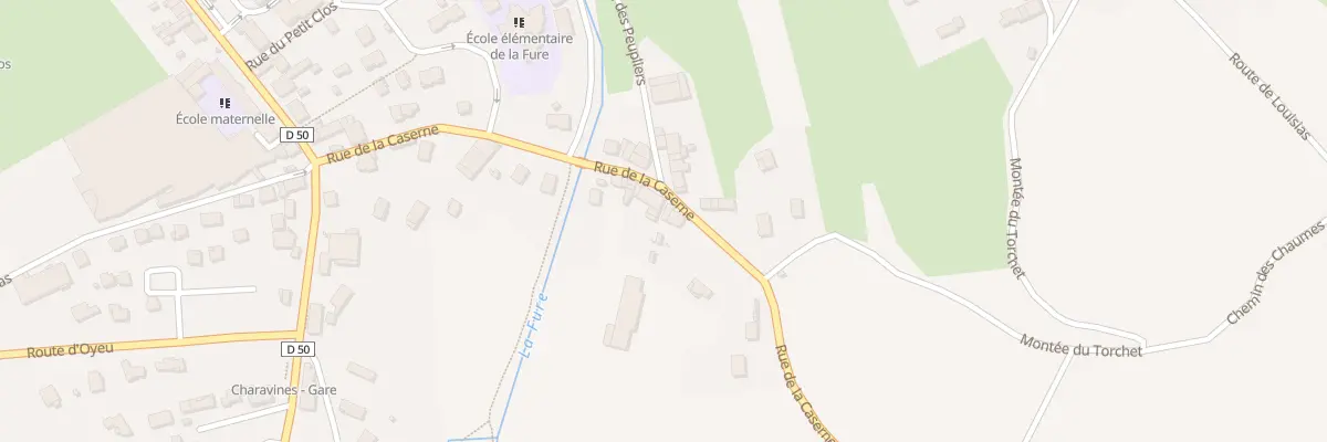 Plan du 280 Rue de la Caserne à Charavines