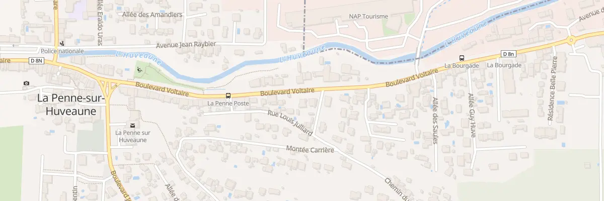 Plan du 210 Bd Voltaire à La Penne-sur-Huveaune