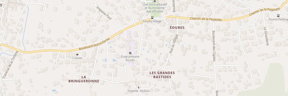 Plan du 23 Rue de la fille du puisatier à Marseille 11e Arrondissement