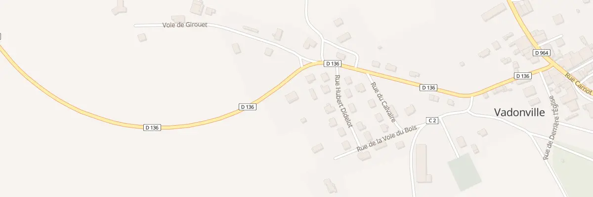 Plan du 11 Rte de Grimaucourt à Vadonville