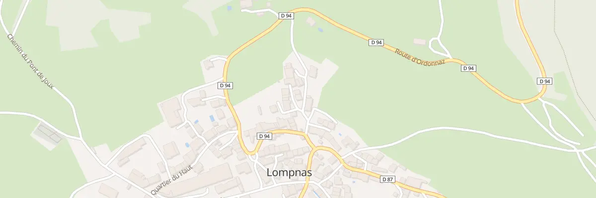 Plan du 25 Imp du Torrent à Lompnas