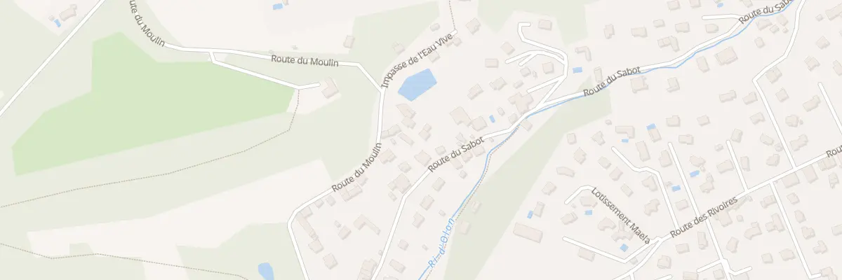 Plan du 300 Rte du Moulin à Vourey
