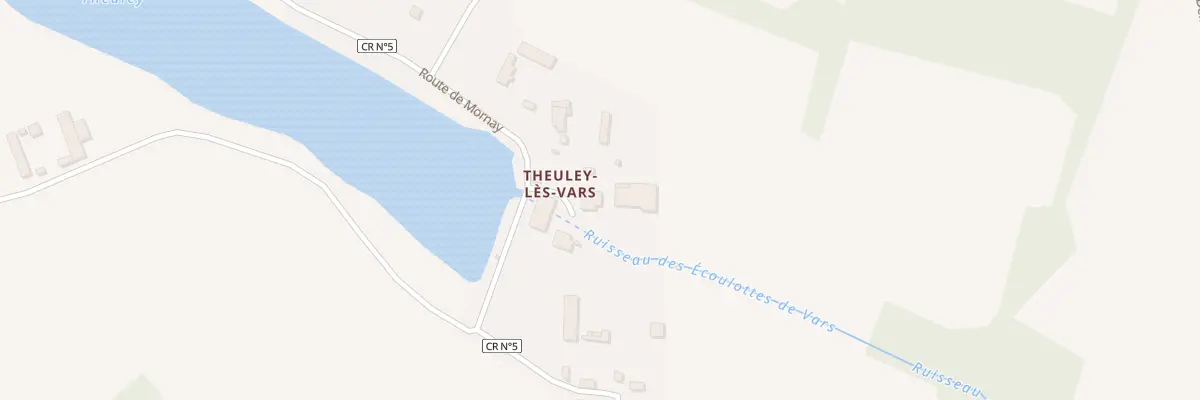 Plan du 3 Imp du Moulin à Vars