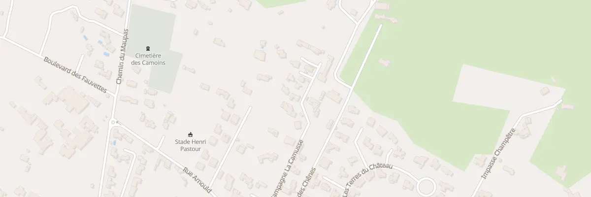 Plan du 25 Rue arnould à Marseille 11e Arrondissement