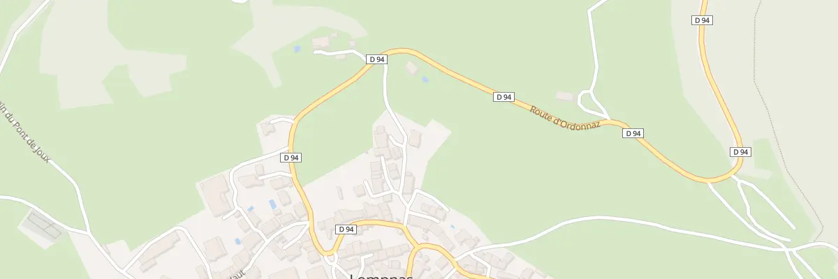 Plan du 105 Imp de la Croix Rousse à Lompnas