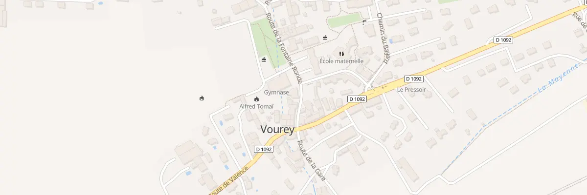 Plan du 65 Rte de la Fontaine Ronde à Vourey