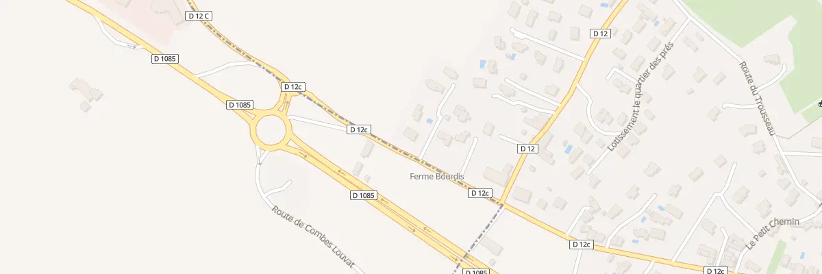 Plan du 1105 Rte de Charnècles à Charnècles