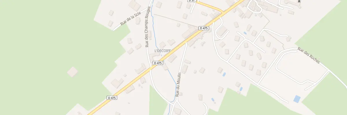 Plan du 29 Rue de Dole à Moissey
