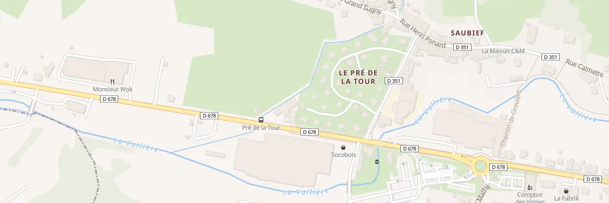 Plan du 24 Rue du Pre de la Tour à Montmorot