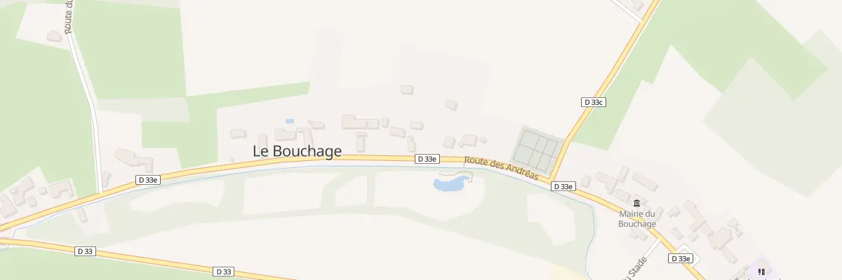 Plan du 535 Rte des Andréas au Bouchage