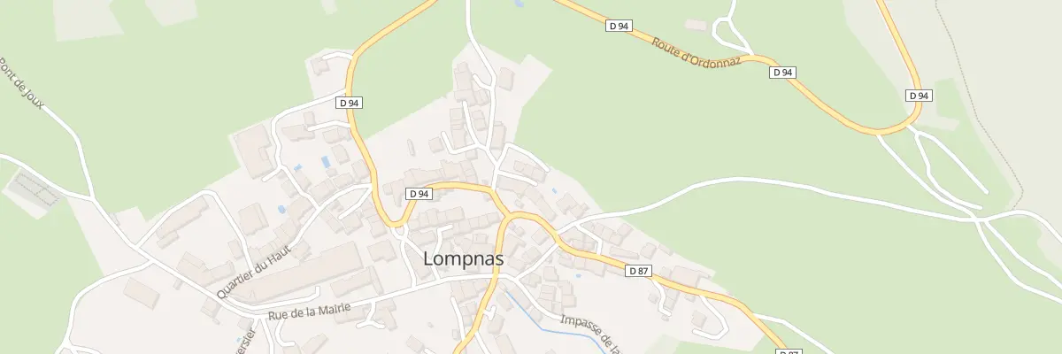 Plan du 17 Imp de la Croix Rousse à Lompnas