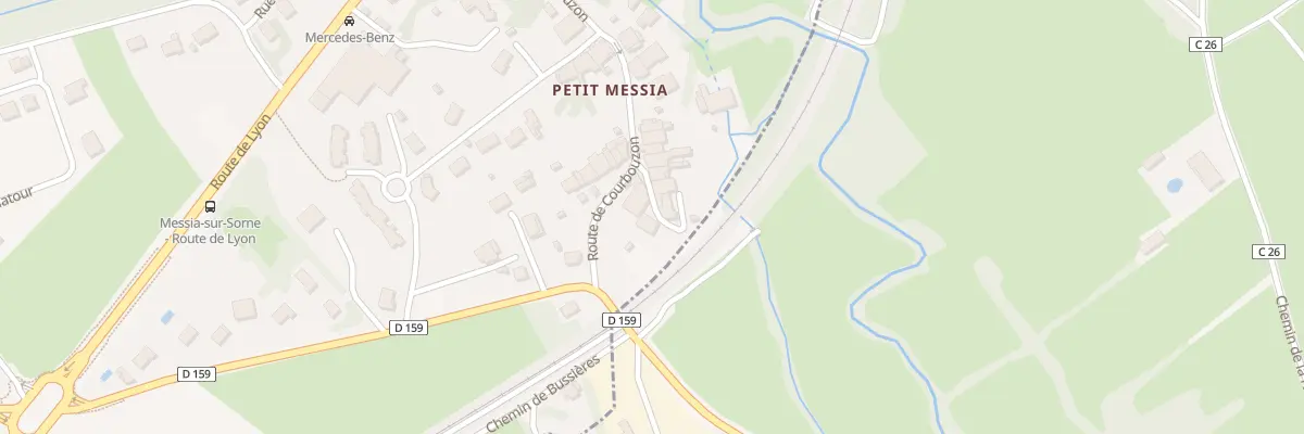 Plan du 46 Rue du Petit Messia à Messia-sur-Sorne