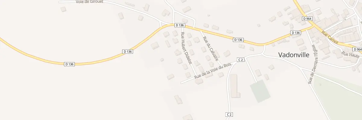 Plan du 8 Rue Hubert Didelot à Vadonville