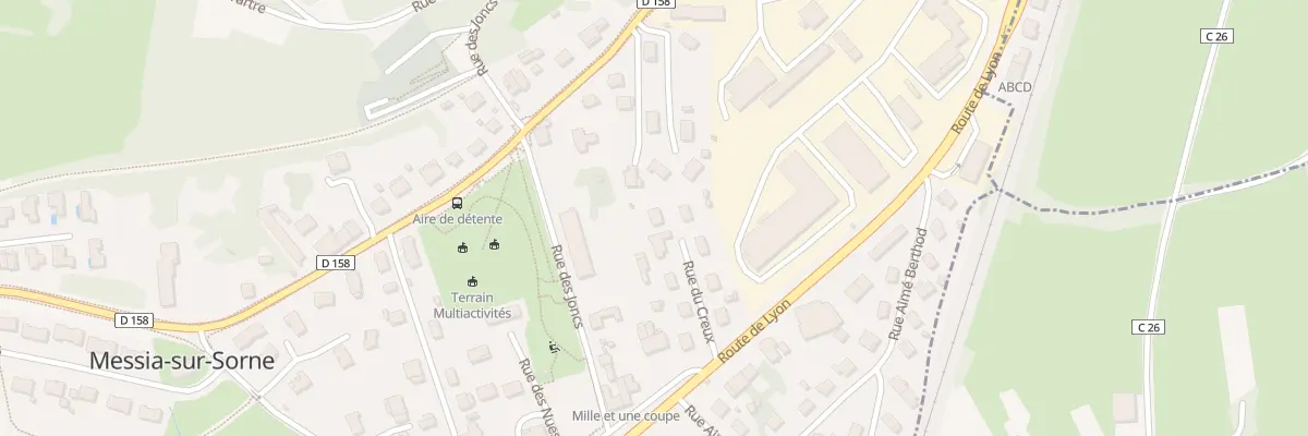 Plan du 109 Rue du Creux à Messia-sur-Sorne