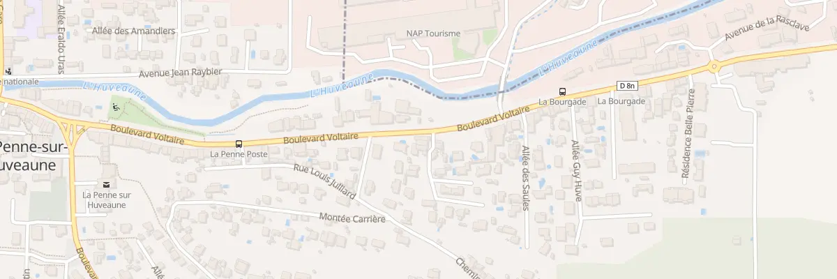 Plan du 226 Bd Voltaire à La Penne-sur-Huveaune
