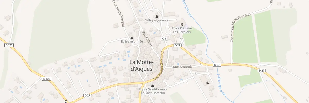 Plan du 5016 Le Village à La Motte-d’Aigues