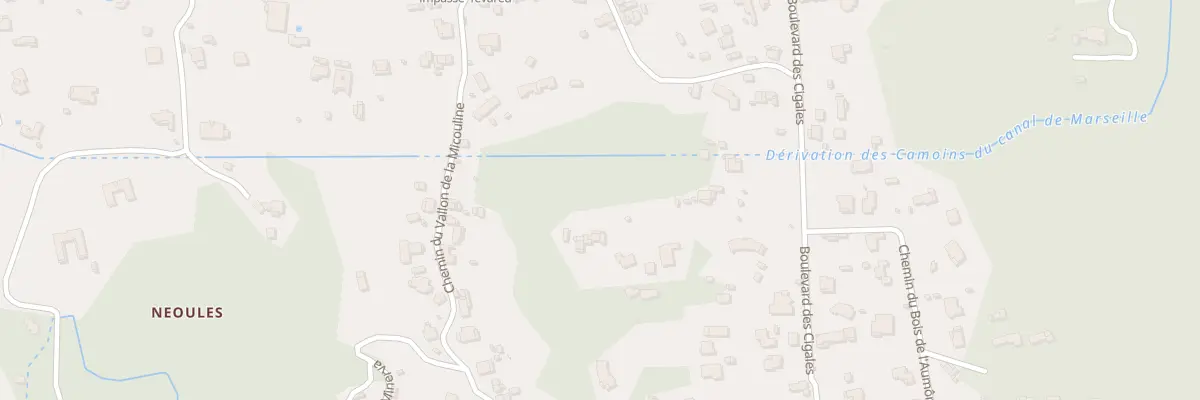 Plan du 76 Bd des Cigales à Marseille 11e Arrondissement